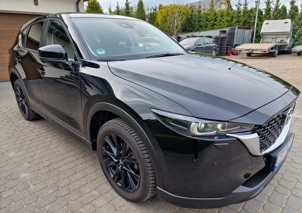 Mazda CX-5 cena 121000 przebieg: 16000, rok produkcji 2022 z Kleszczele małe 781